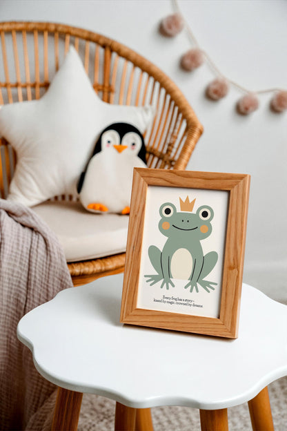 Magical Frog Poster – Kids Room Wall Art