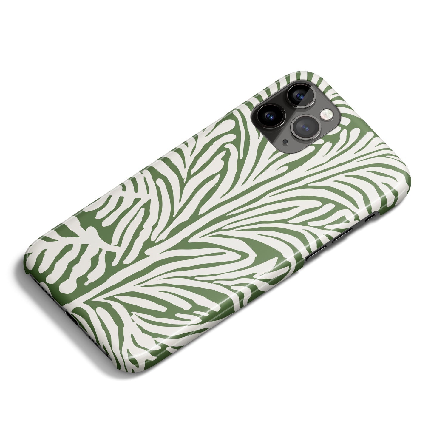 Rustic Nature Green iPhone Case