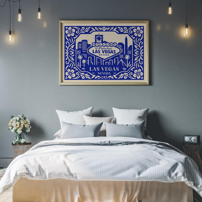 Las Vegas Nevada Poster - Horizontal Travel Wall Art