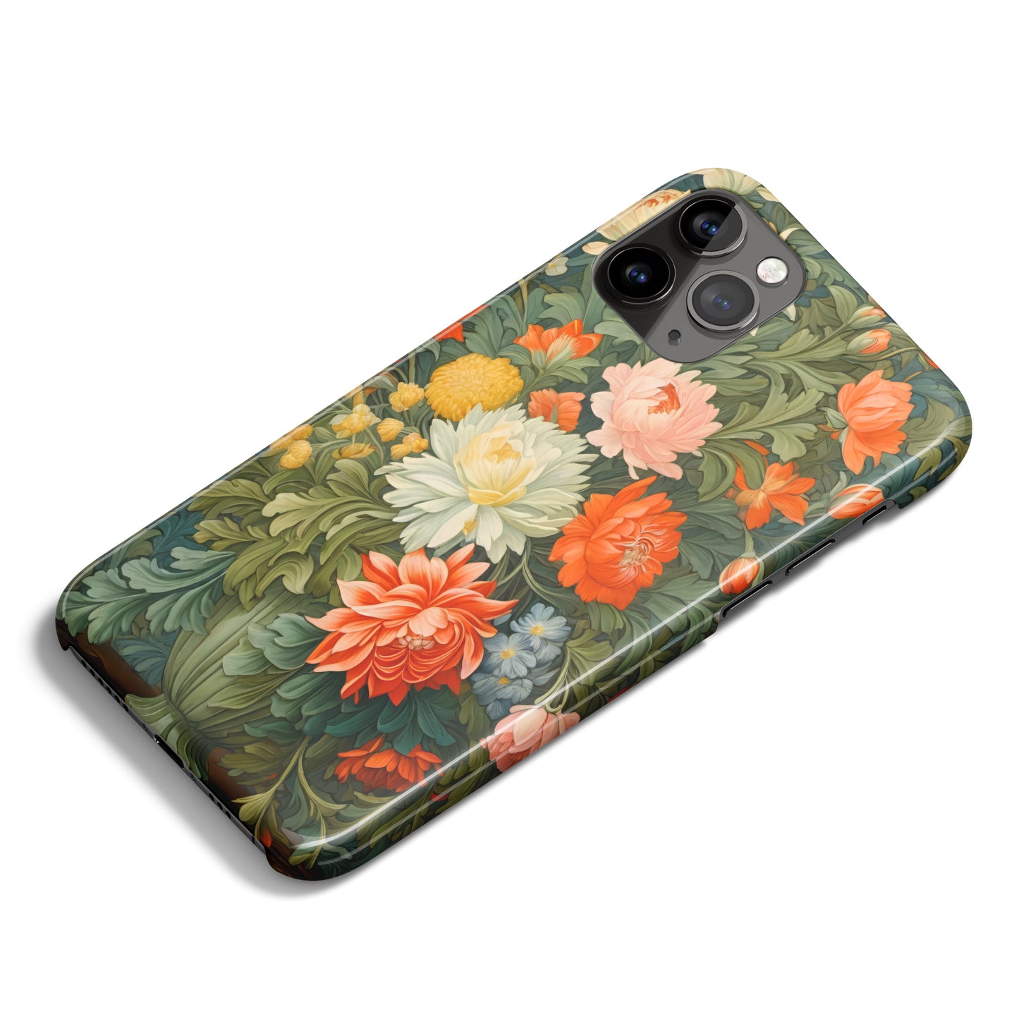 William Morris Elegance Floral iPhone Case