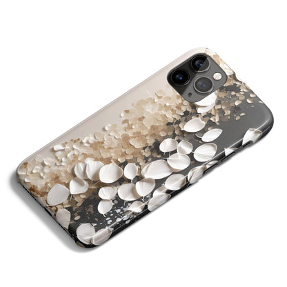 Stylish Botanical Beige iPhone Case