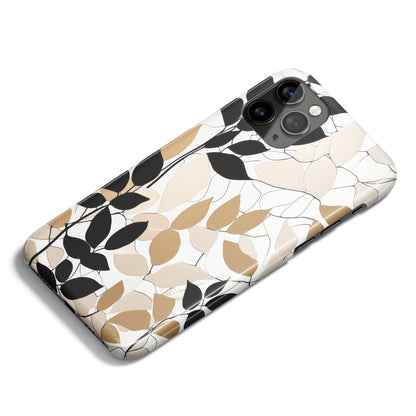 Modern Nature Art iPhone Case