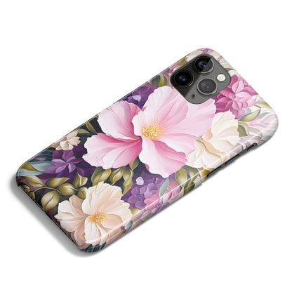 Artistic Floral Painting iPhone Case