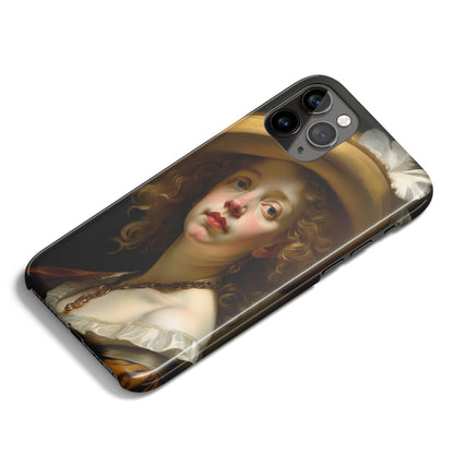 Victorian Woman Portrait iPhone Case