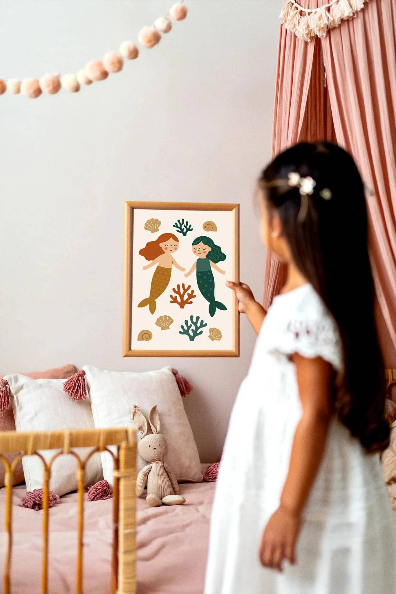 Two Little Mermaids Poster