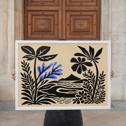 Hawaii Kauai Island Horizontal Art Poster