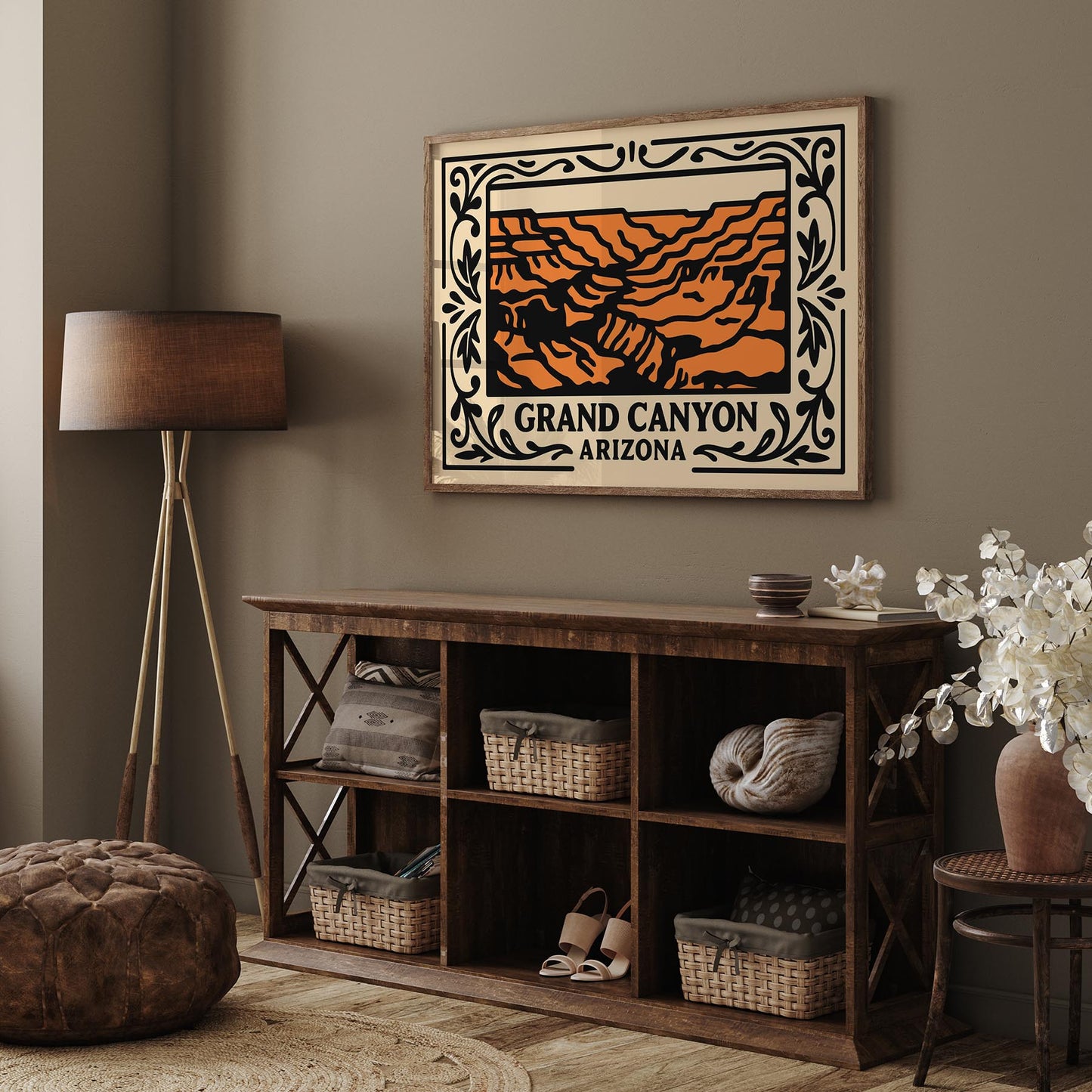 Grand Canyon Arizona Poster - Travel Horizontal Print