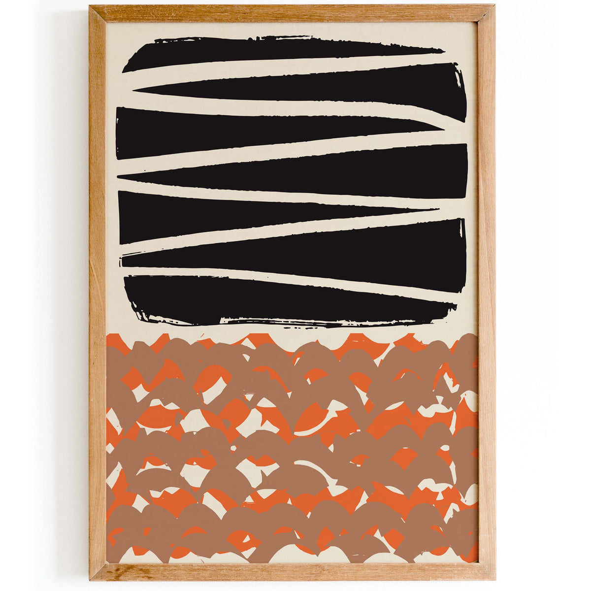 Abstract Geometric Wall Print