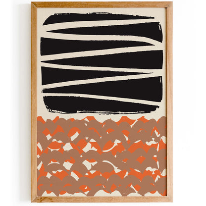Abstract Geometric Wall Print