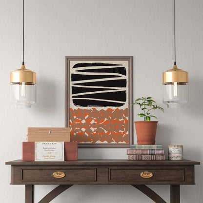 Abstract Geometric Wall Print