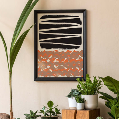 Abstract Geometric Wall Print
