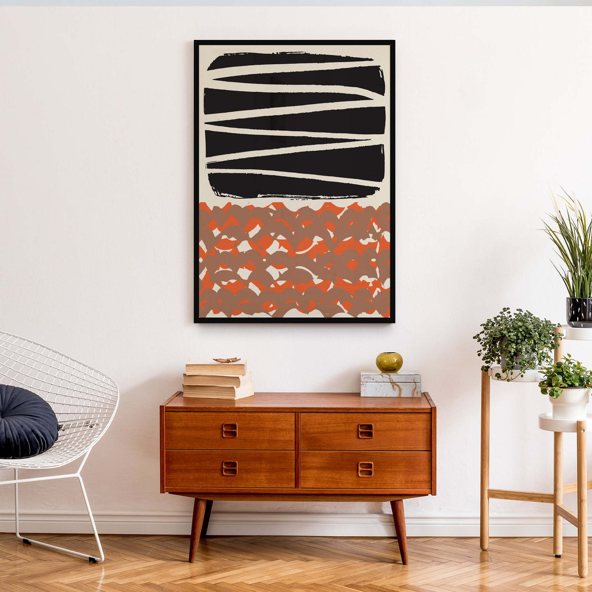 Abstract Geometric Wall Print