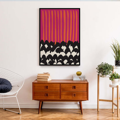 Abstract Pattern Wall Print