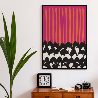 Abstract Pattern Wall Print