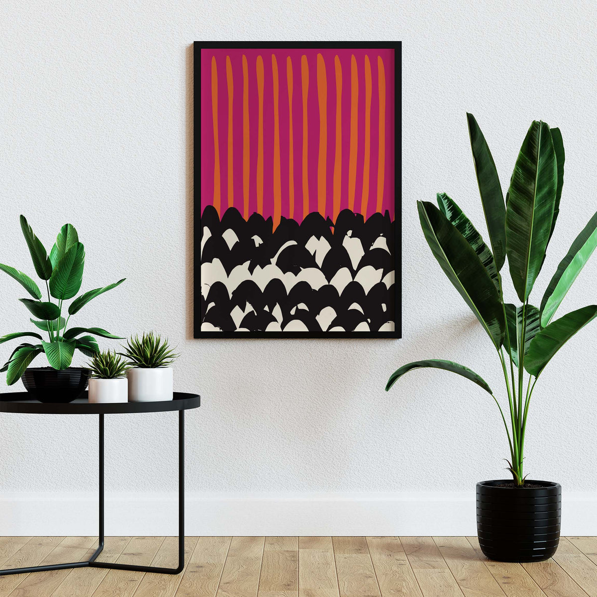 Abstract Pattern Wall Print