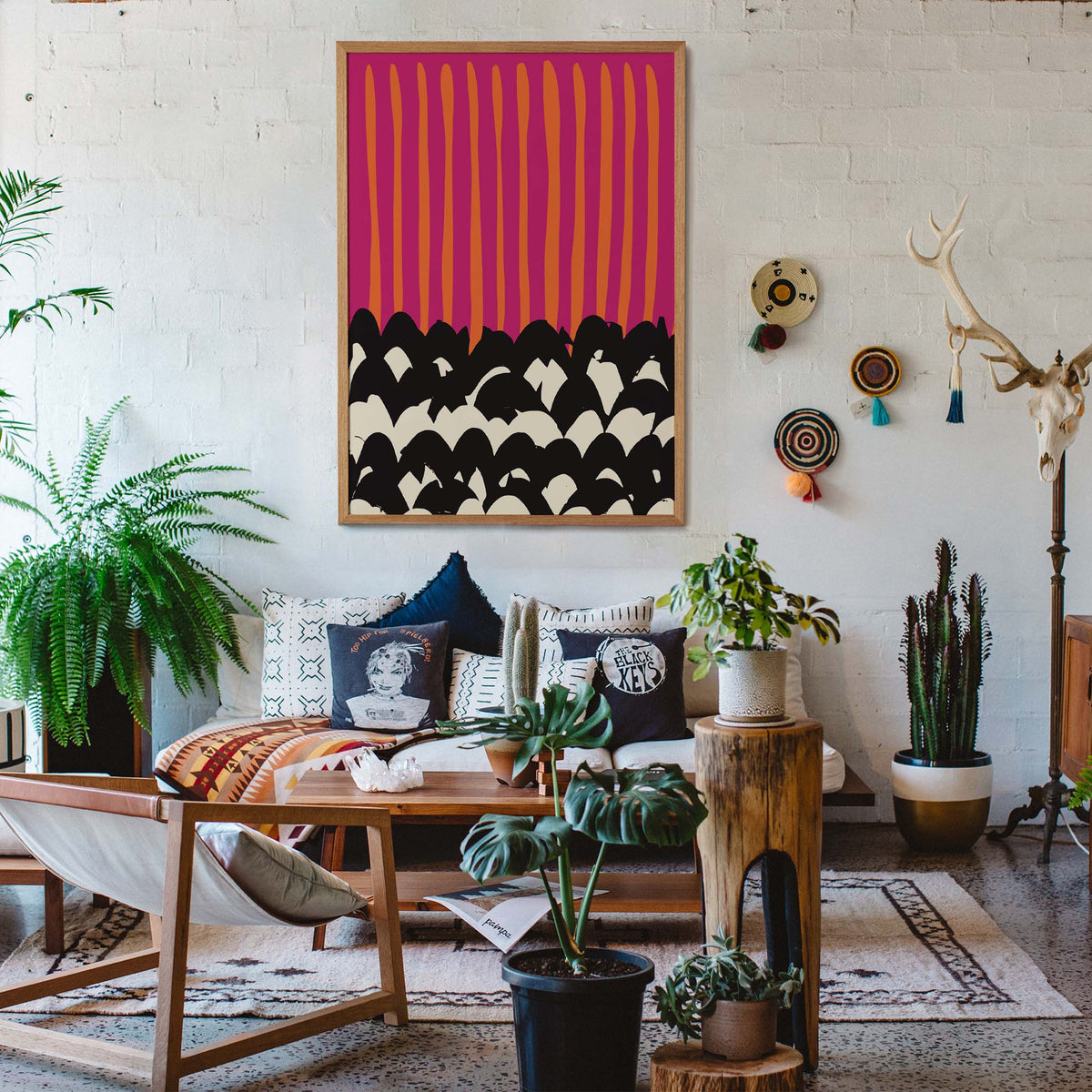 Abstract Pattern Wall Print