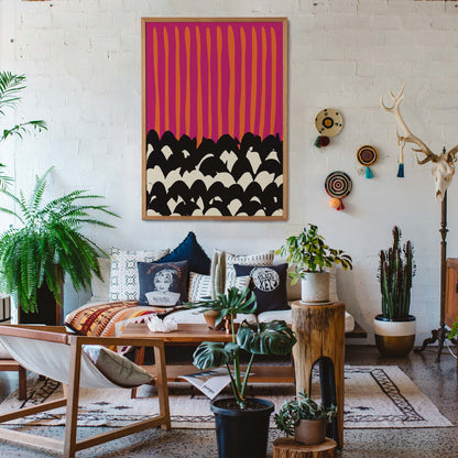 Abstract Pattern Wall Print