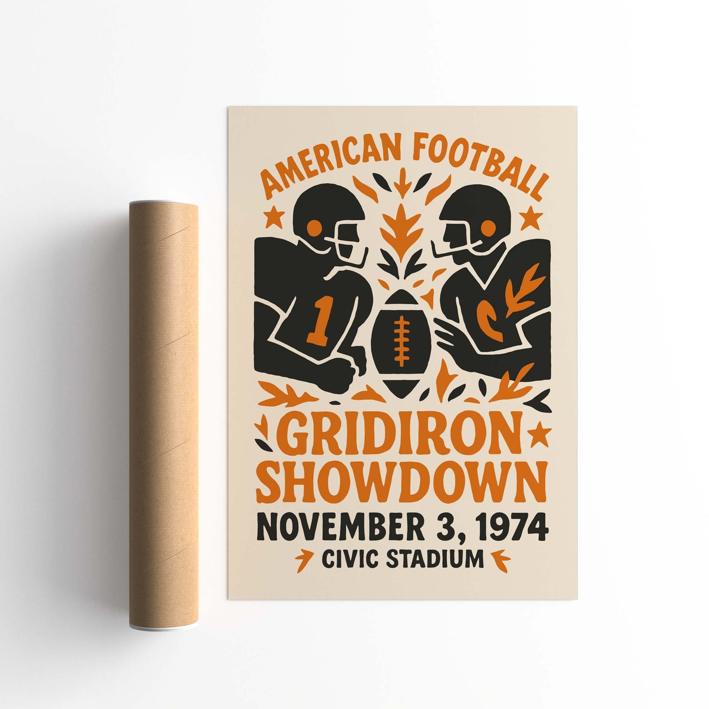 American Football Gridiron Poster