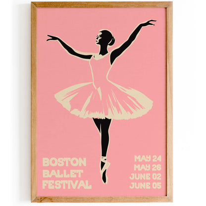 Boston Ballet Festival Poster