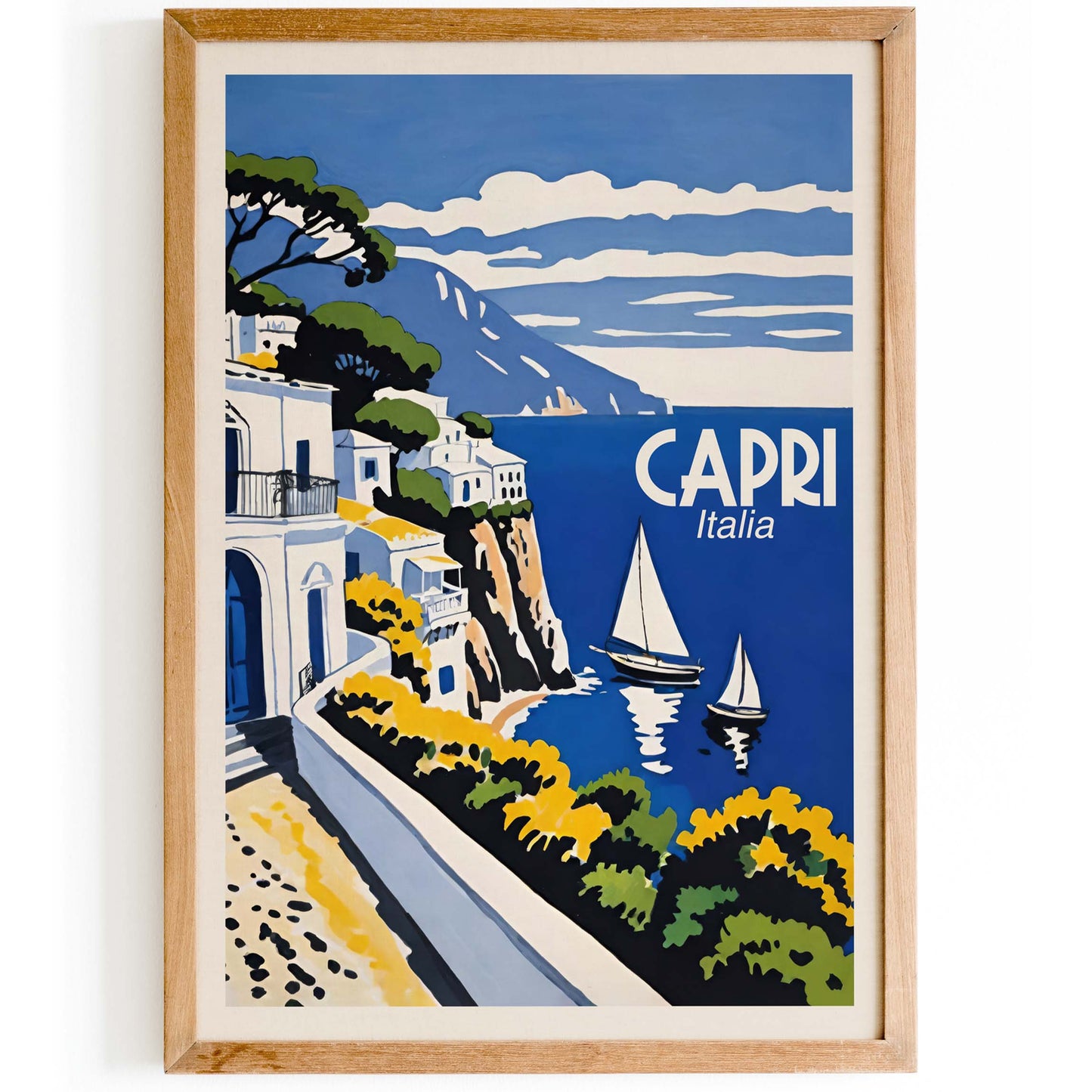 Capri Italy Travel Wall Art