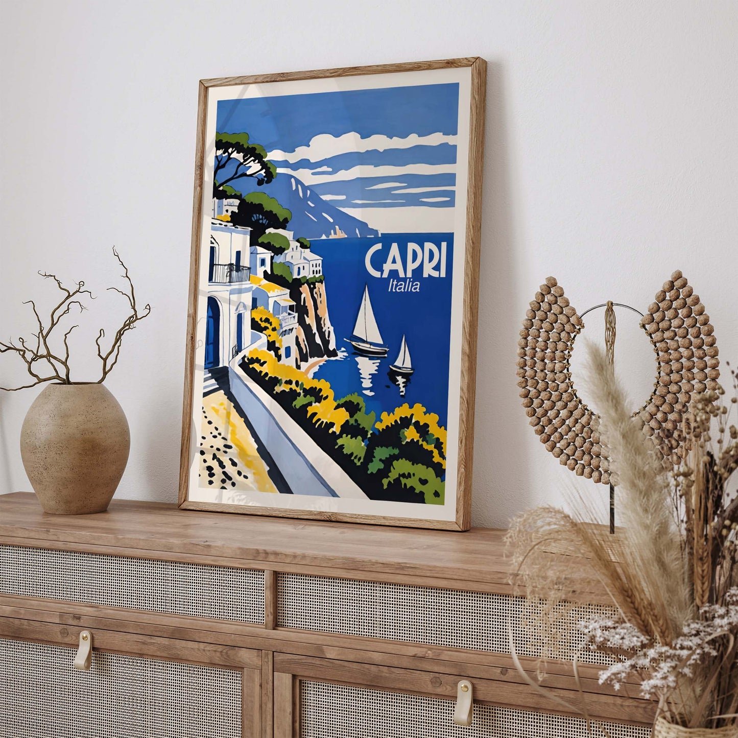 Capri Italy Travel Wall Art