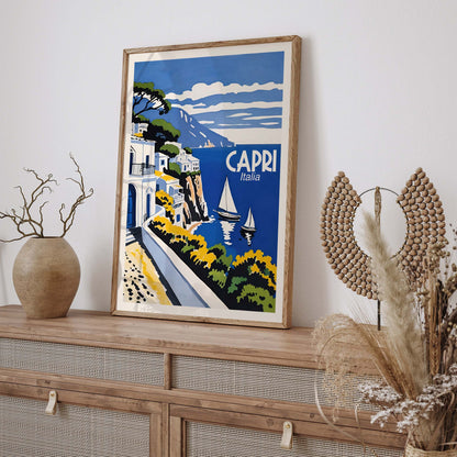 Capri Italy Travel Wall Art
