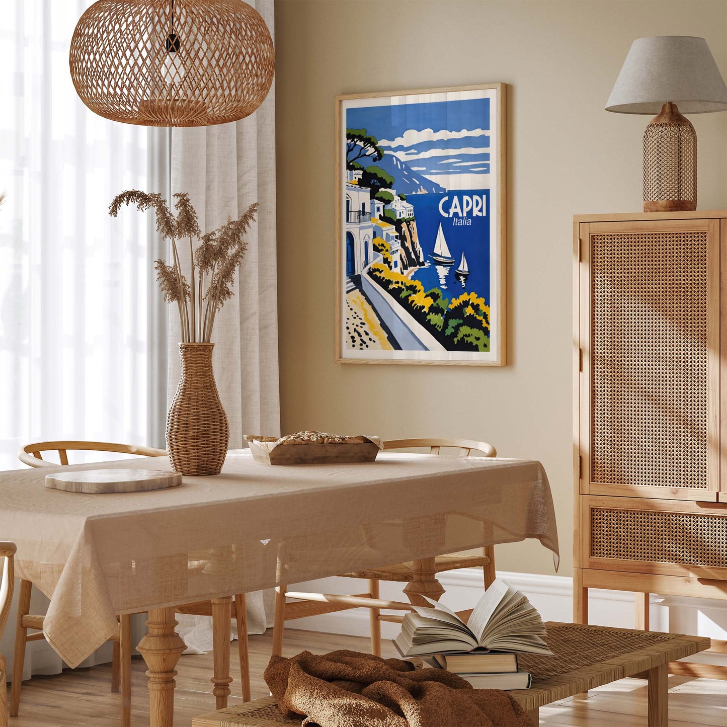 Capri Italy Travel Wall Art