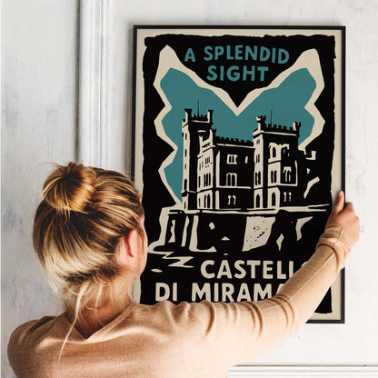 Castello Di Miramare Poster