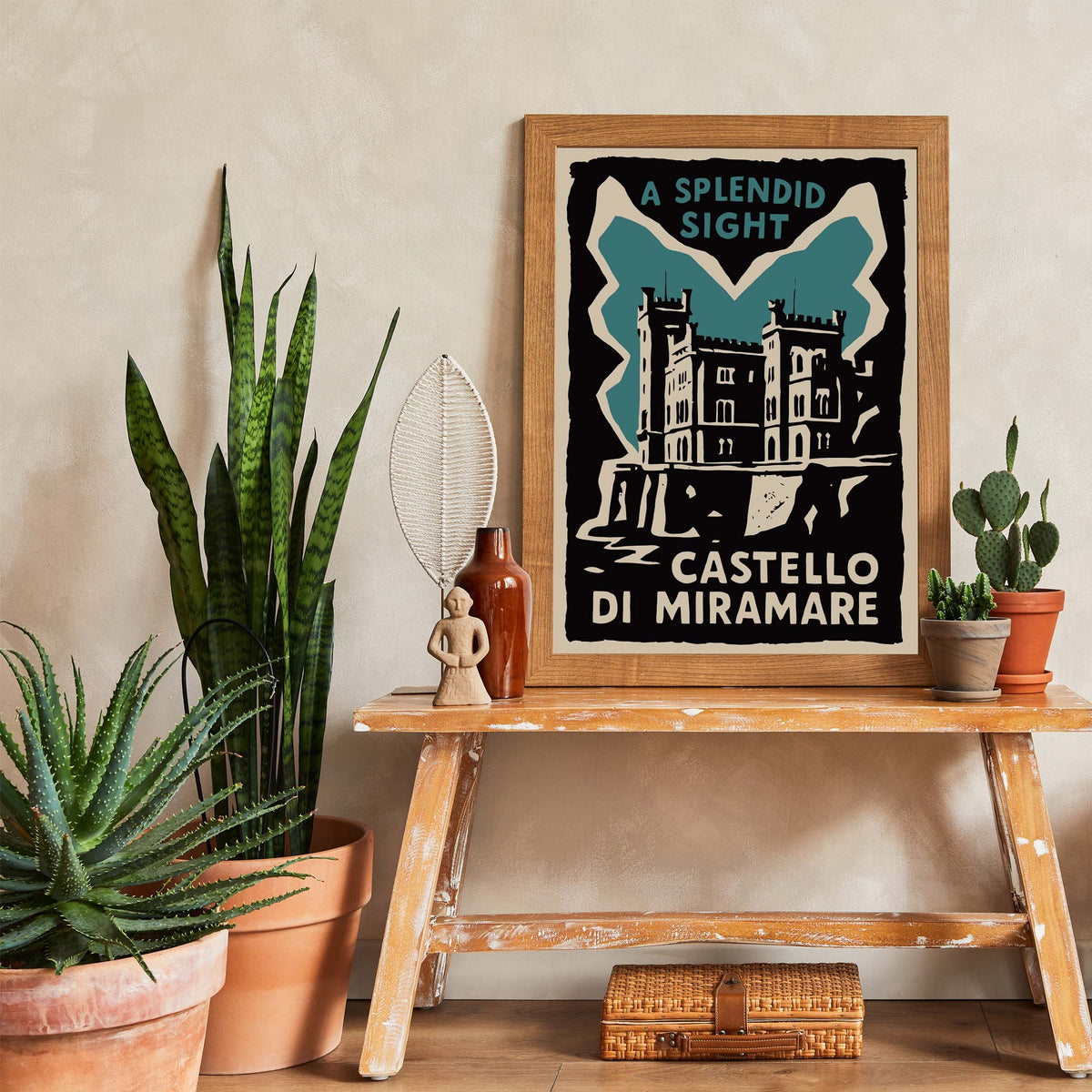 Castello Di Miramare Poster