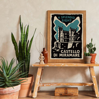 Castello Di Miramare Poster