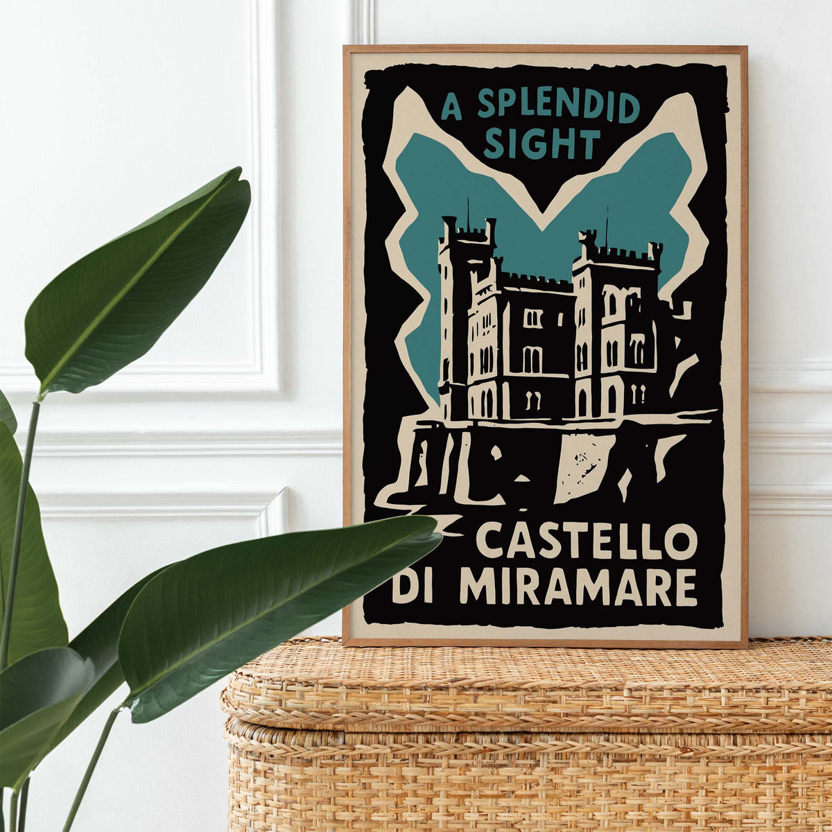 Castello Di Miramare Poster