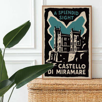 Castello Di Miramare Poster