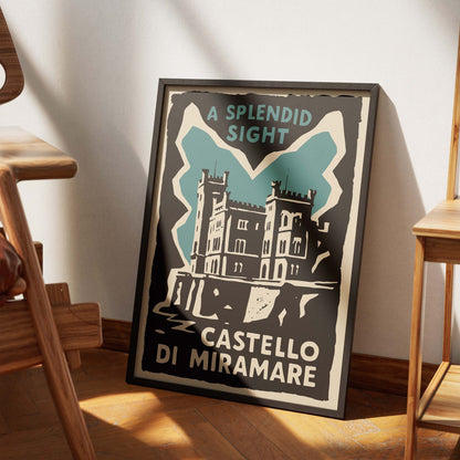 Castello Di Miramare Poster