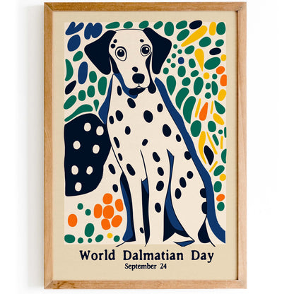 Dalmatian Dog Poster