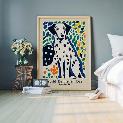 Dalmatian Dog Poster