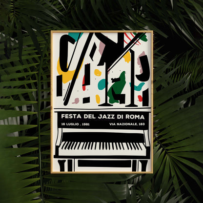 Festa Del Jazz Roma Poster