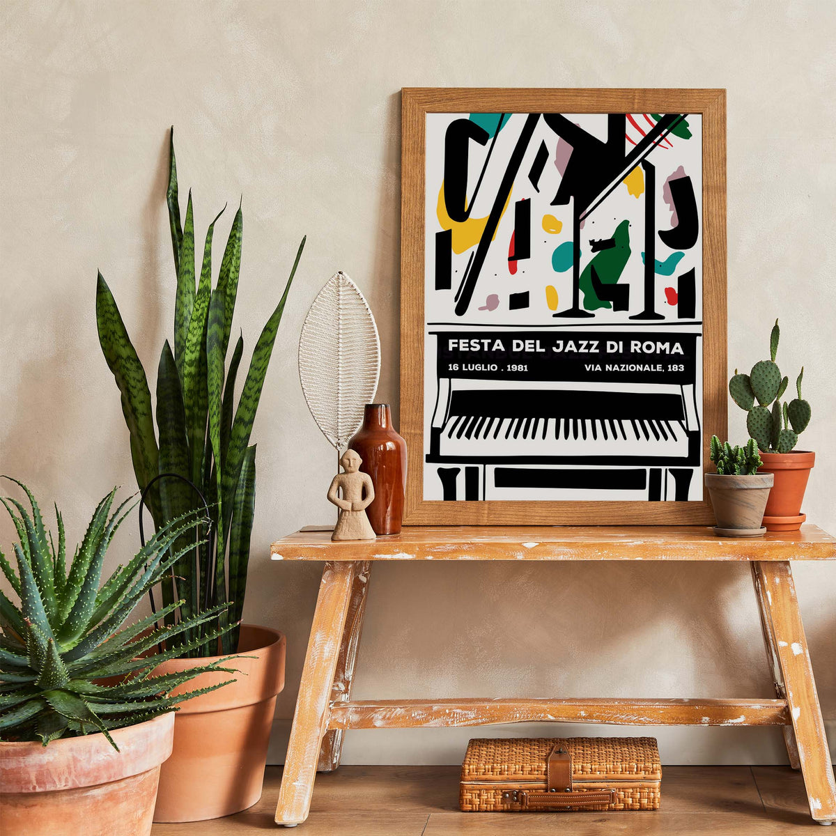 Festa Del Jazz Roma Poster