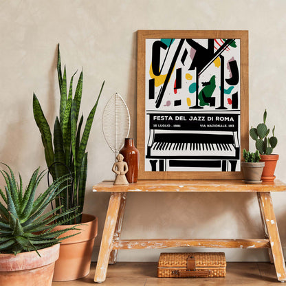 Festa Del Jazz Roma Poster
