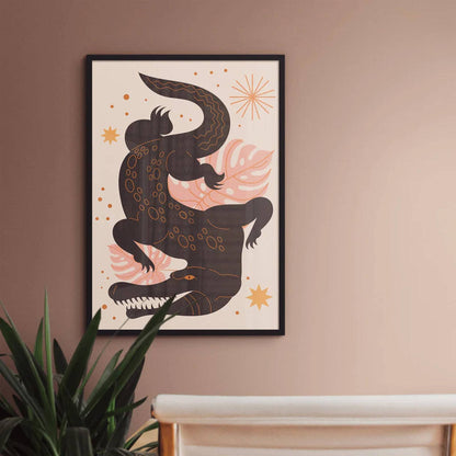 Cute Jungle Art Print - HypeSheriff