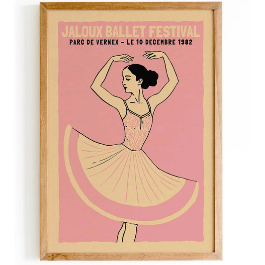French Ballet 1982 Wall Art