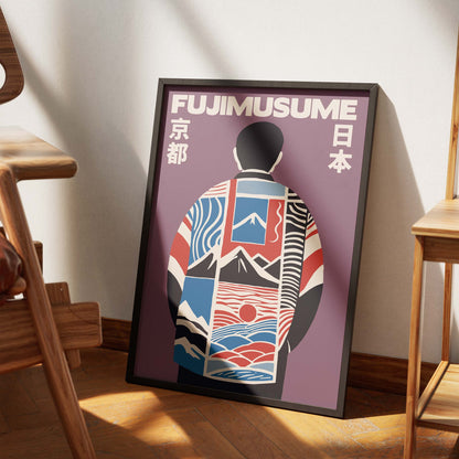 Fujimusume Japanese Poster