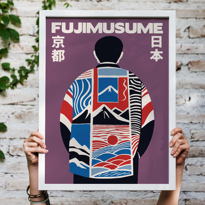 Fujimusume Japanese Poster