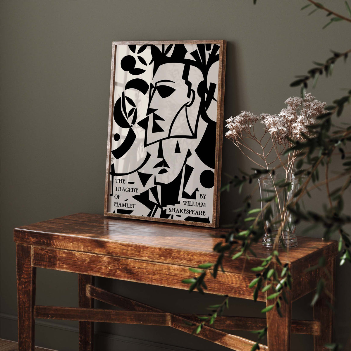 Hamlet Shakespeare Theater Print