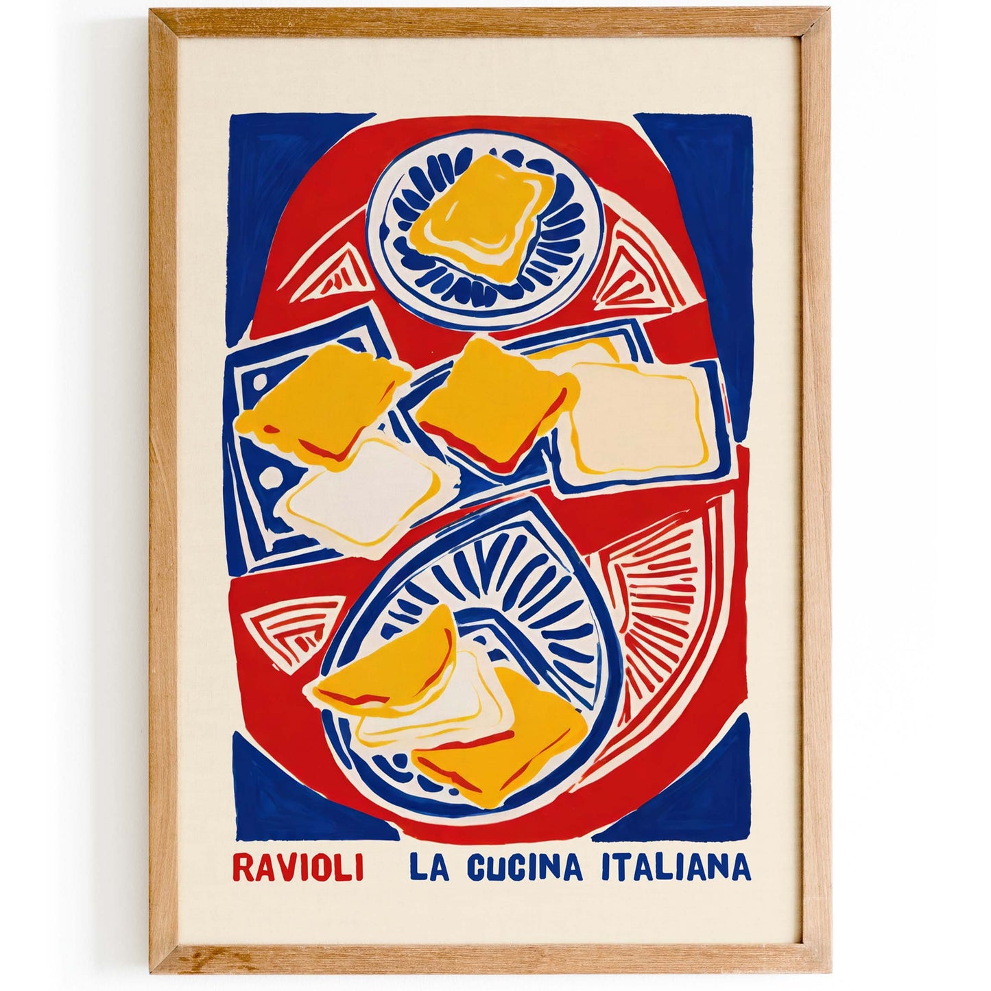 Italian Ravioli Wall Art Print