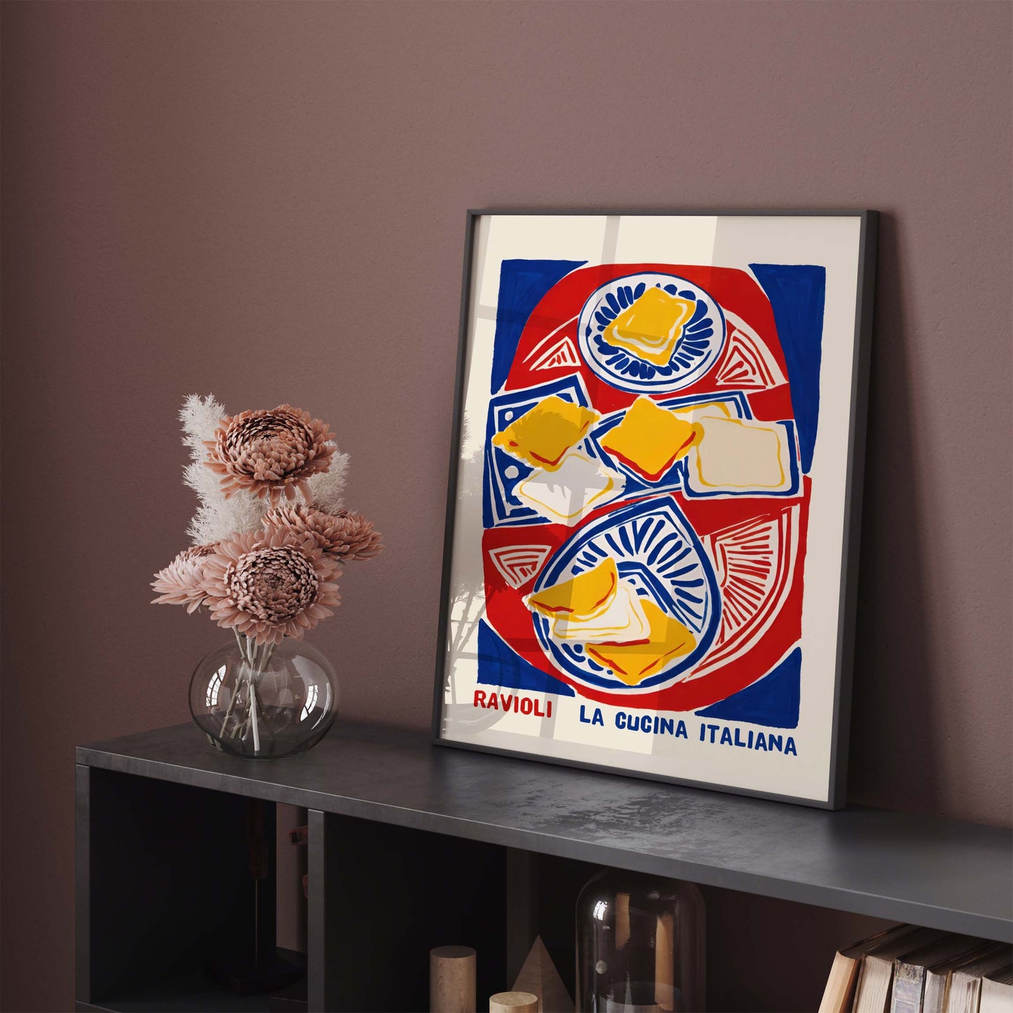 Italian Ravioli Wall Art Print