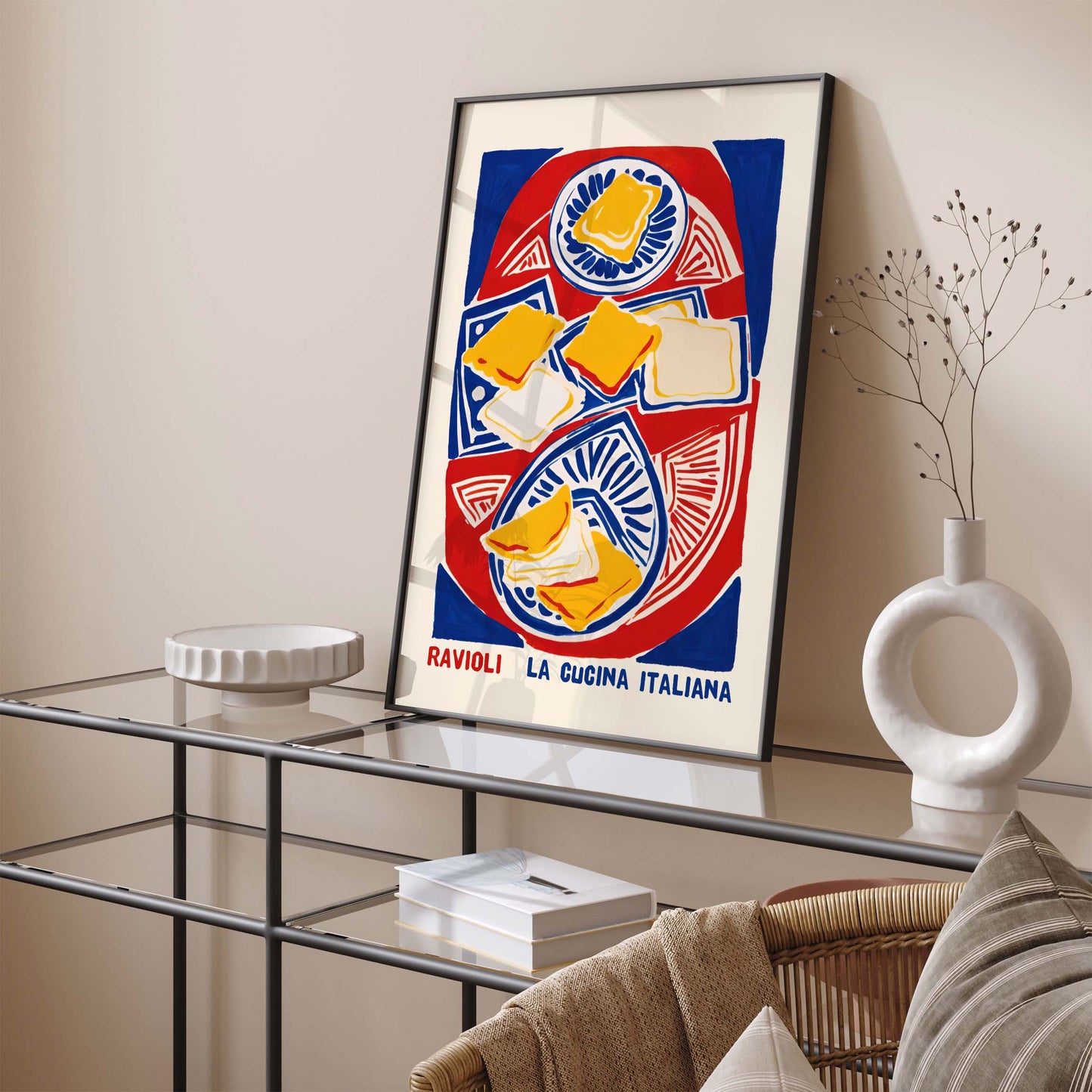 Italian Ravioli Wall Art Print