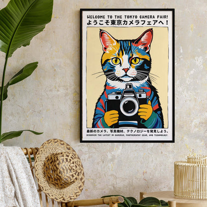 Japanese Tokyo Camera Poster