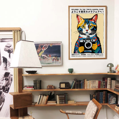 Japanese Tokyo Camera Poster