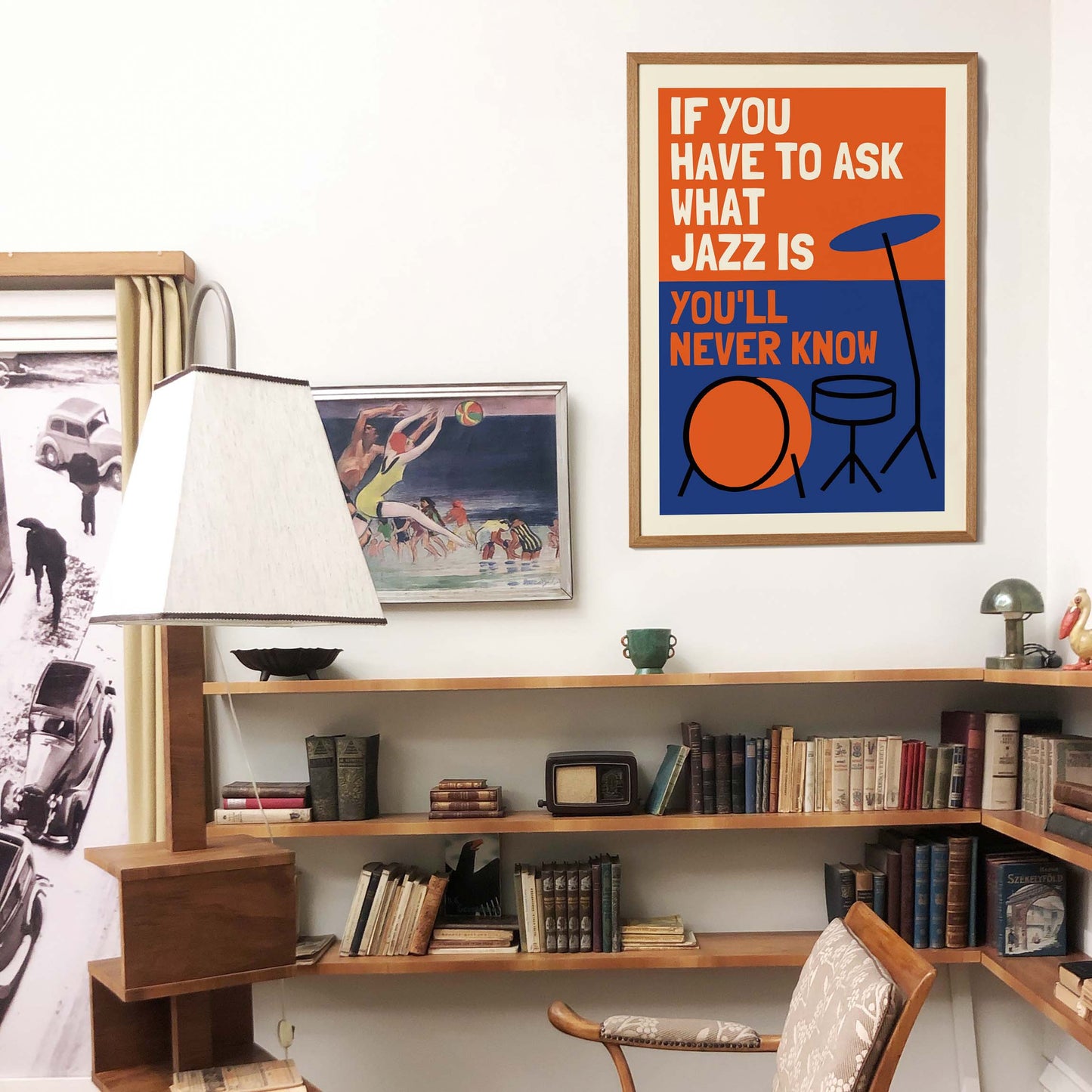 Jazz Quote Music Room Print