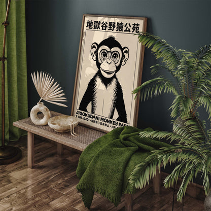 Jigokudani Monkey Park Poster